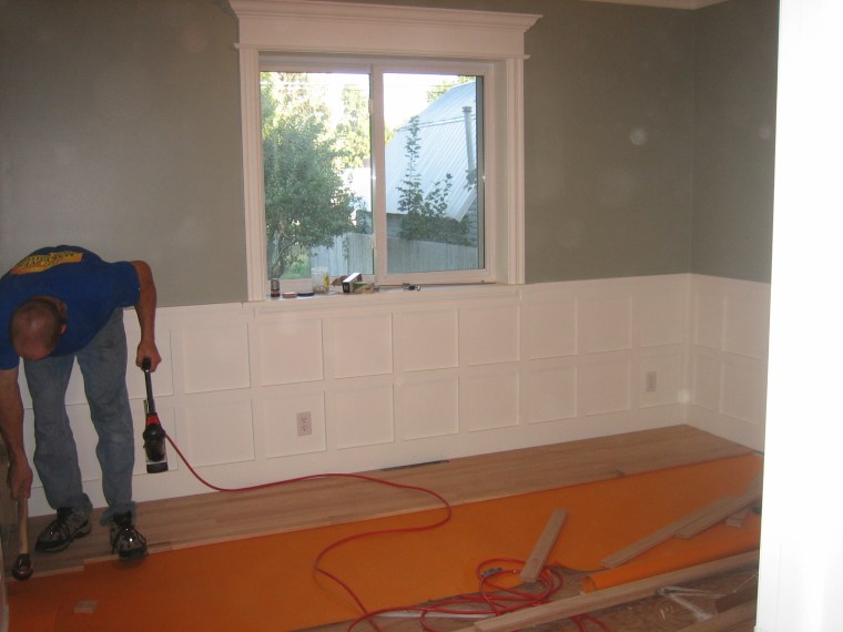 Ben Installing Floors