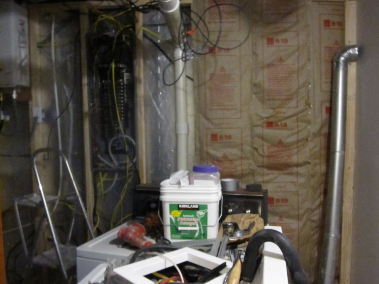 Prepping Laundry Room