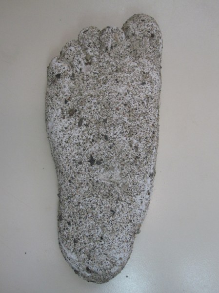 Poured Plaster Feet Vincent's