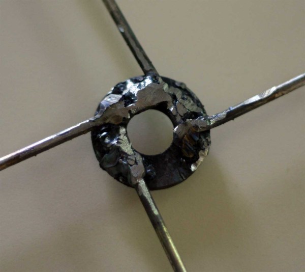 Bird Pendant Welded Washer from Top