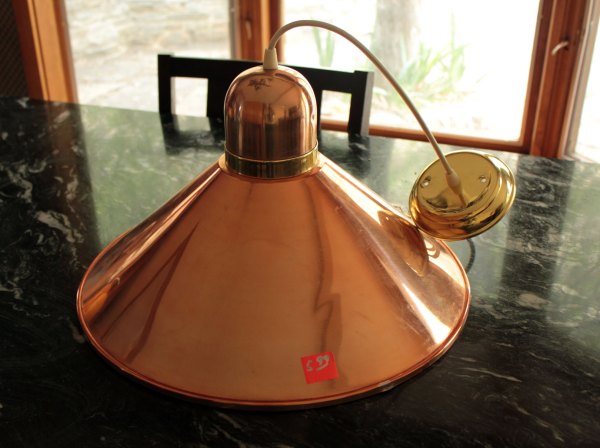 Thrift-Store-Light-for-Breakfast-Nook-Before