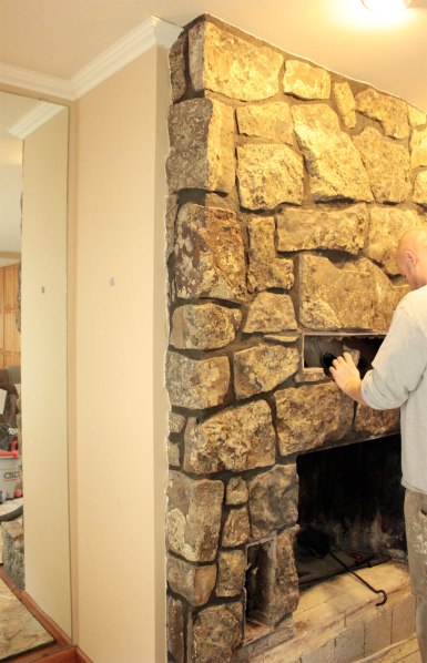 Fireplace Rock Removal Vents