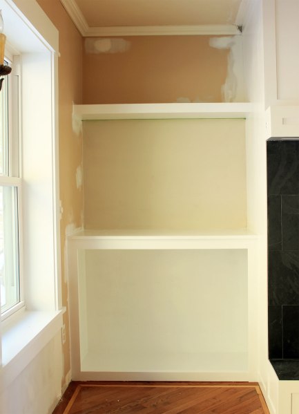 Family Room Nook Built In Overall