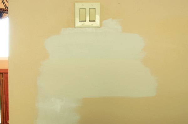 Family Room Test Paint Colors