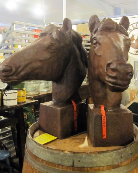 Marketplace Favorites Giant Horse Heads