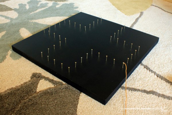Gold-Nail-String-Plus-Nails-in-Board