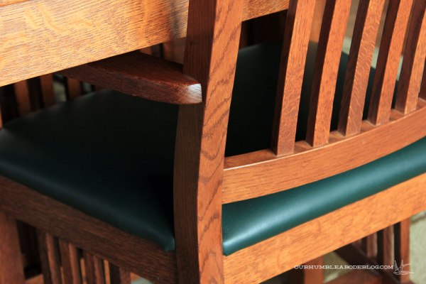 Dining-Table-Leather-Chair-Detail