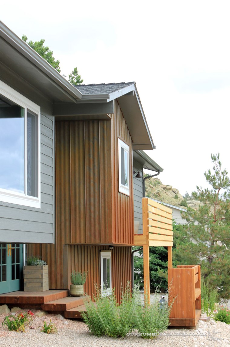 Front-of-House-Side-Angle-Rusted-Steel-Siding