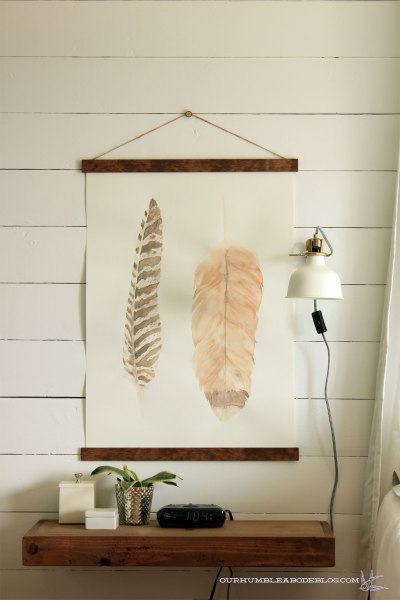 Master-Bedroom-Accent-Wall-Painted-Left-Nightstand