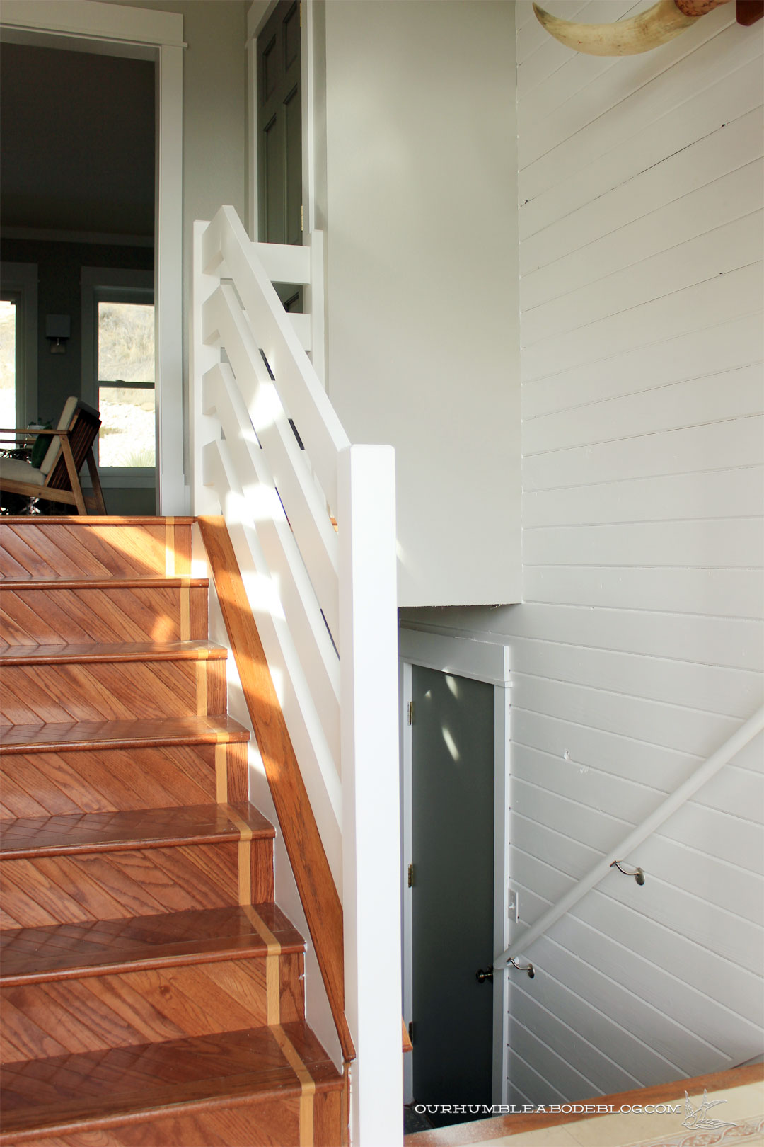 A Sleek Stair Railing
