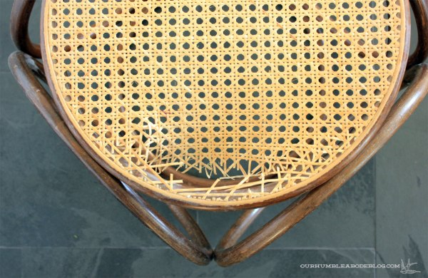 Bentwood-Stool-Broken-Cane-Detail