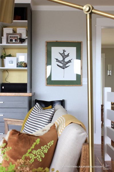 color-mat-around-leaf-art