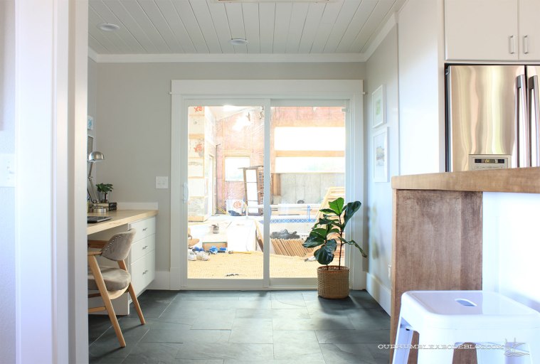 Kitchen-Door-Painted-Toward-Pool