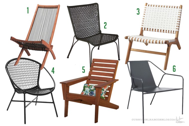 Outdoor Lounge Chair Round Up