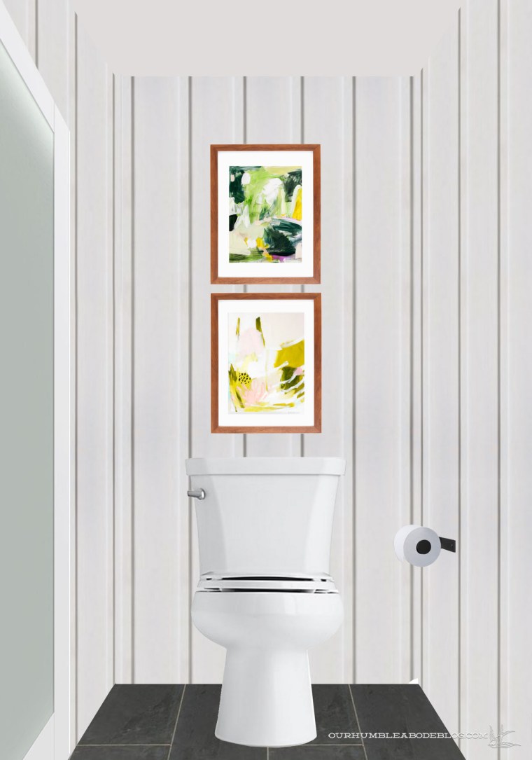 Pool House Bathroom Toilet Side