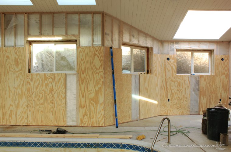 Pool-House-Plywood-Hanging