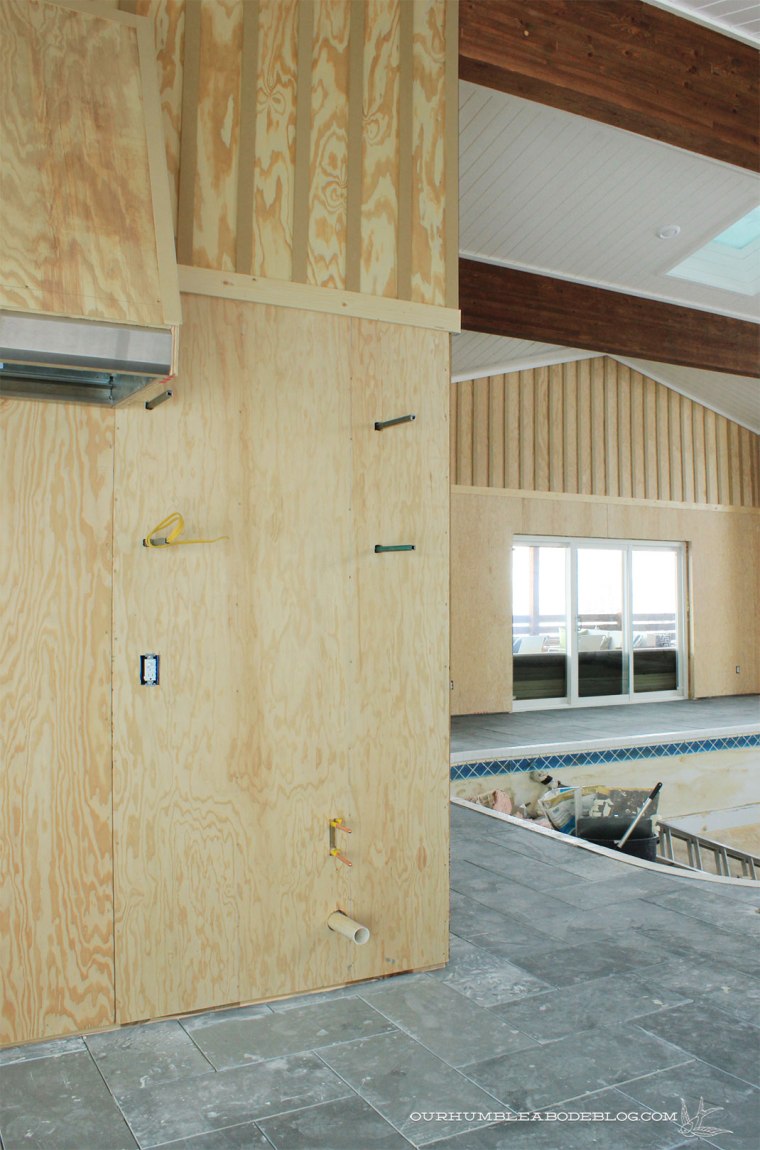 Pool-House-Slate-Tile-in-Kitchen-Area