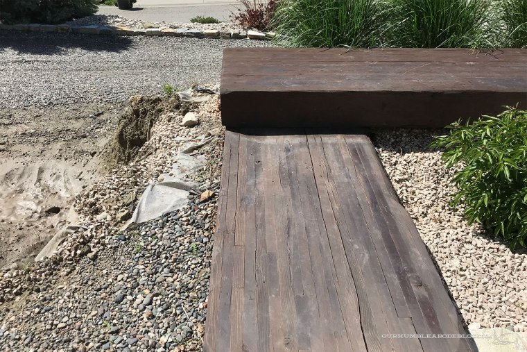Rock-Planter-Removed-Culvert-Ready-by-Walkway