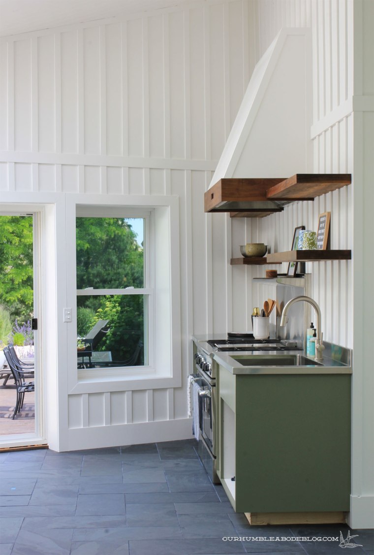 Pool-House-Kitchen-Cabinet-End-Light-Green