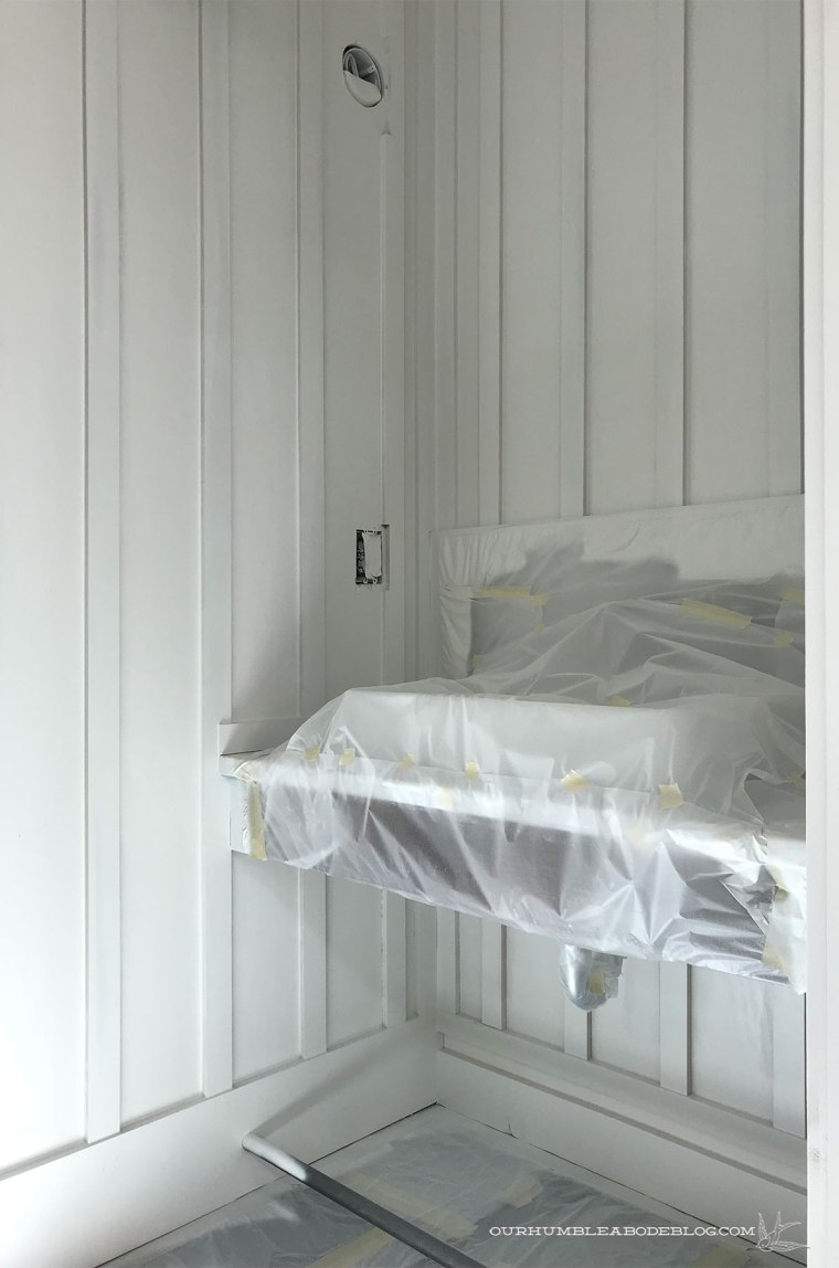 Priming-Pool-House-Walls-Bathroom-Sink