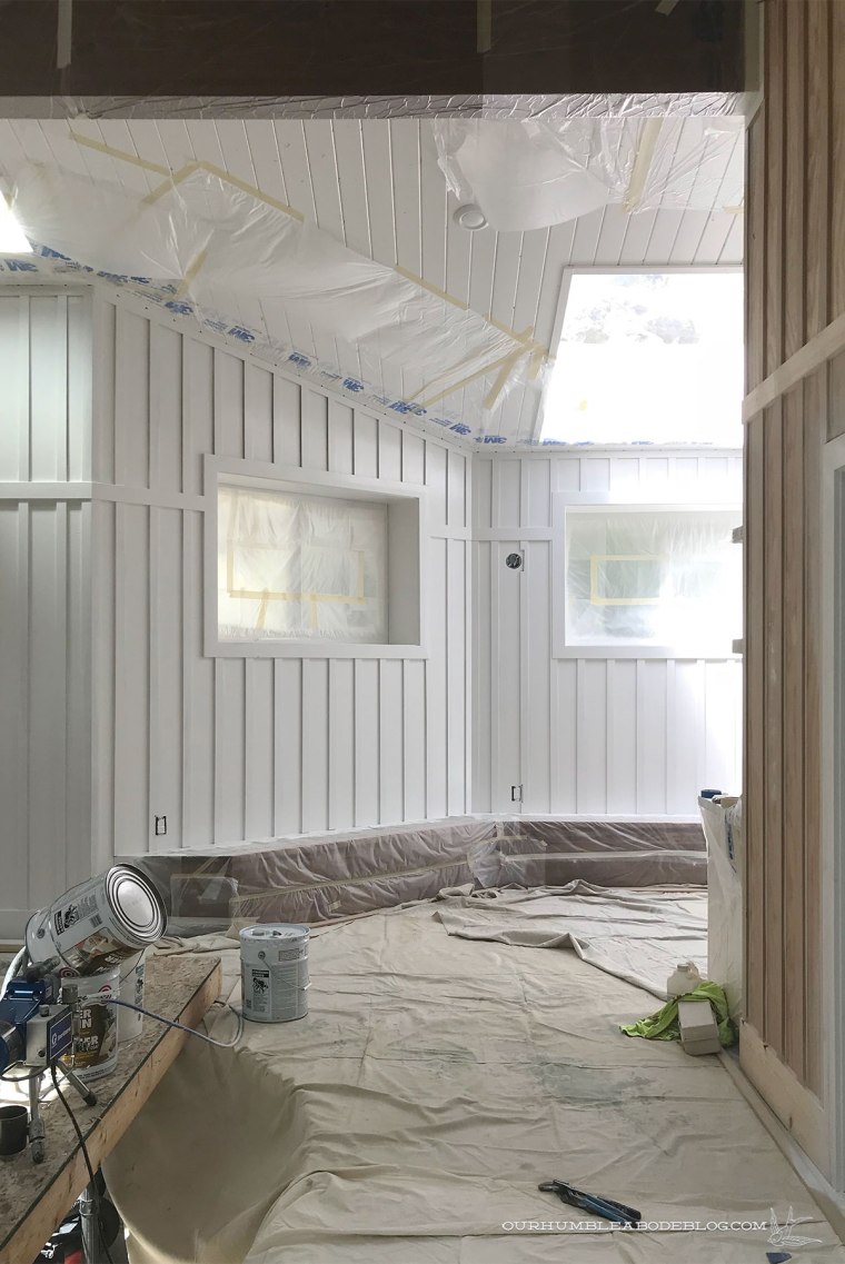 Priming-Pool-House-Walls-Kitchen-Bench-Detail