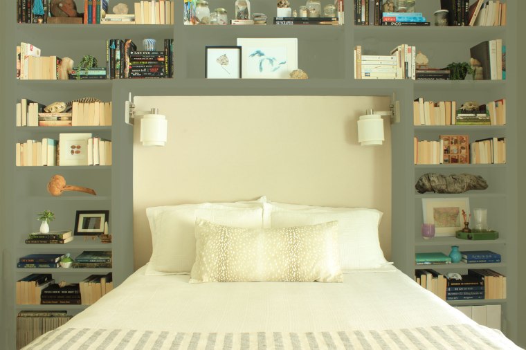 Photoshopped-Green-Bookshelves