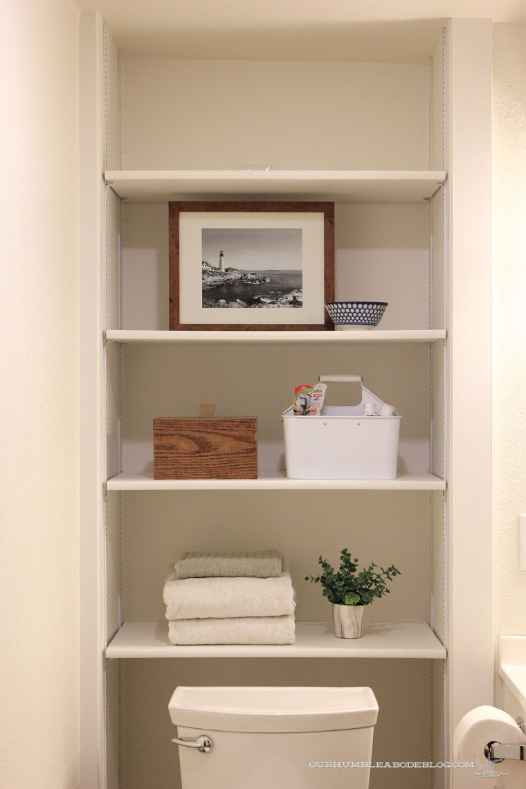 Basement-Bath-Addition-Shelves-Detail