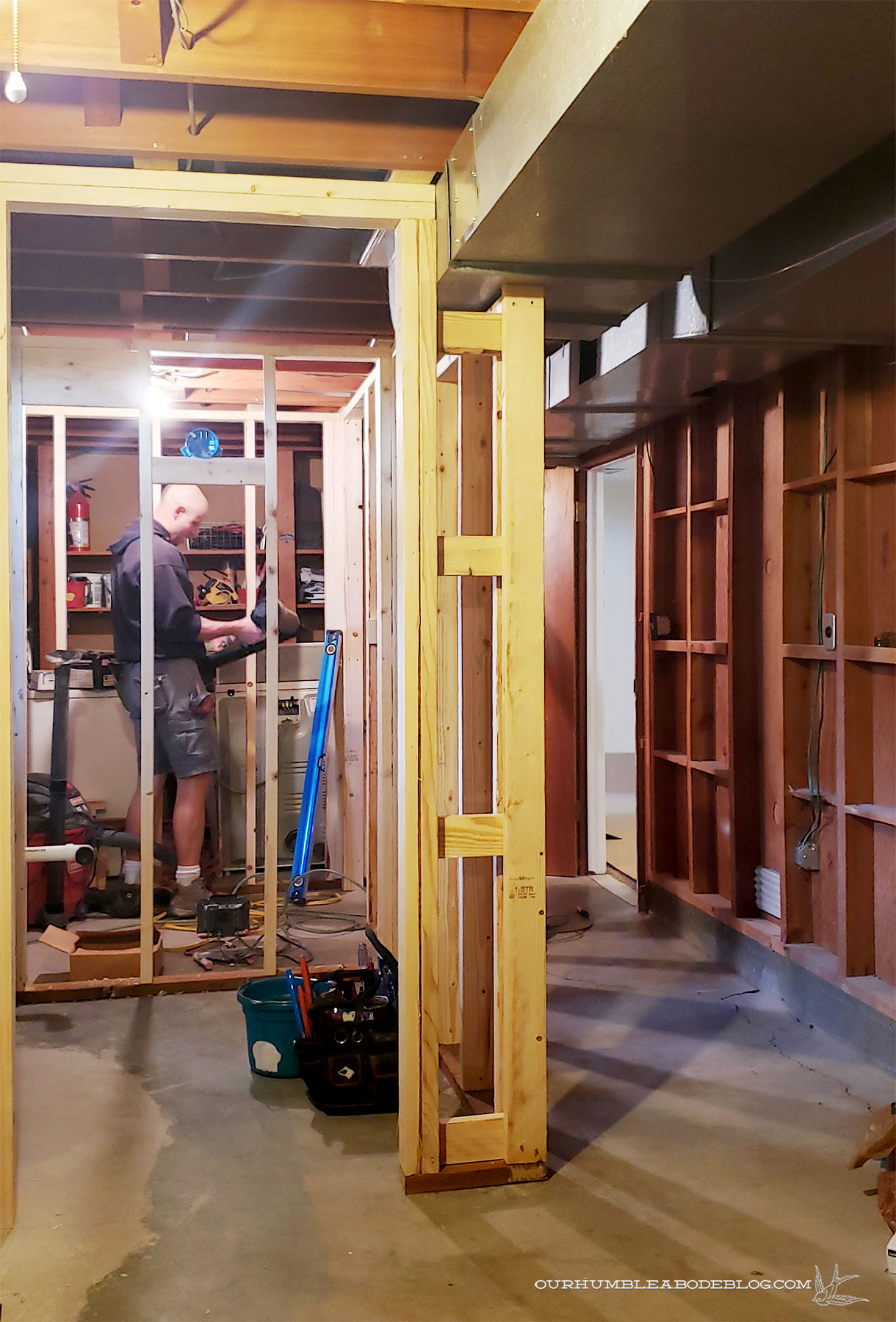 Basement-Progress-Toward-Bathroom-Door